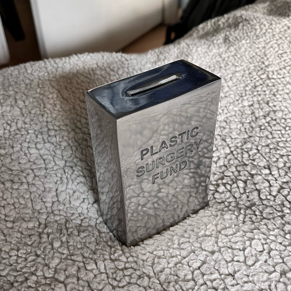 Plastic Surgery Fund Money Bank